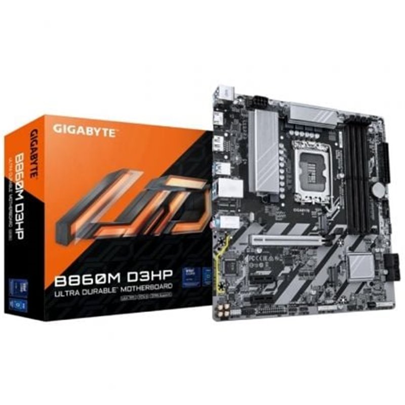 Placa Base Gigabyte B860M DS3H Socket 1851/ DDR5/ PCIe 5.0/ Micro ATX