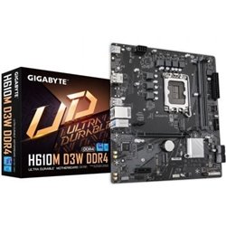 Placa Base Gigabyte H610M D3W DRR4 Socket 1700/ DDR4/ PCIe 4.0/ Micro ATX