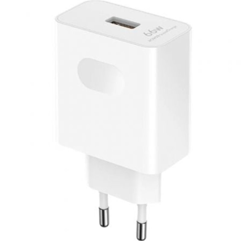 Cargador de Pared Honor SuperCharge Power Adapter (Max 66W) White/ 1xUSB/ 66W/ Blanco