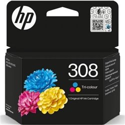 Cartucho de Tinta Original HP n�308/ Tricolor