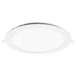 Downlight Iglux LS-102118-FB V2/ Circular/ �220 x 19mm/ Potencia 18W/ 1700 L�menes/ 6000�K/ Blanco