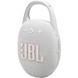 Altavoz con Bluetooth JBL Clip 5/ 7W/ 1.0/ Blanco