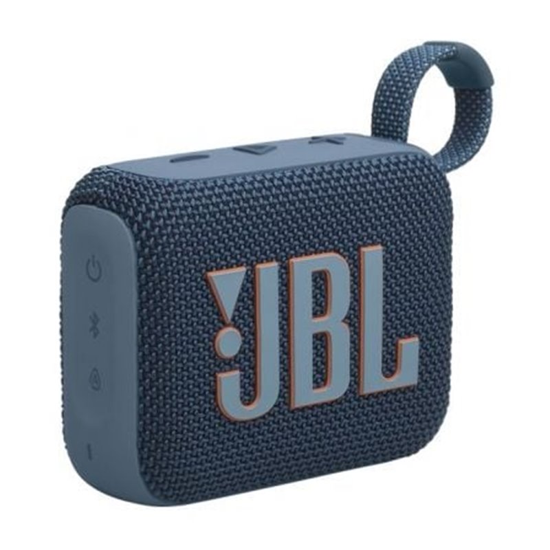 Altavoz con Bluetooth JBL GO 4/ 4.2W/ 1.0/ Azul