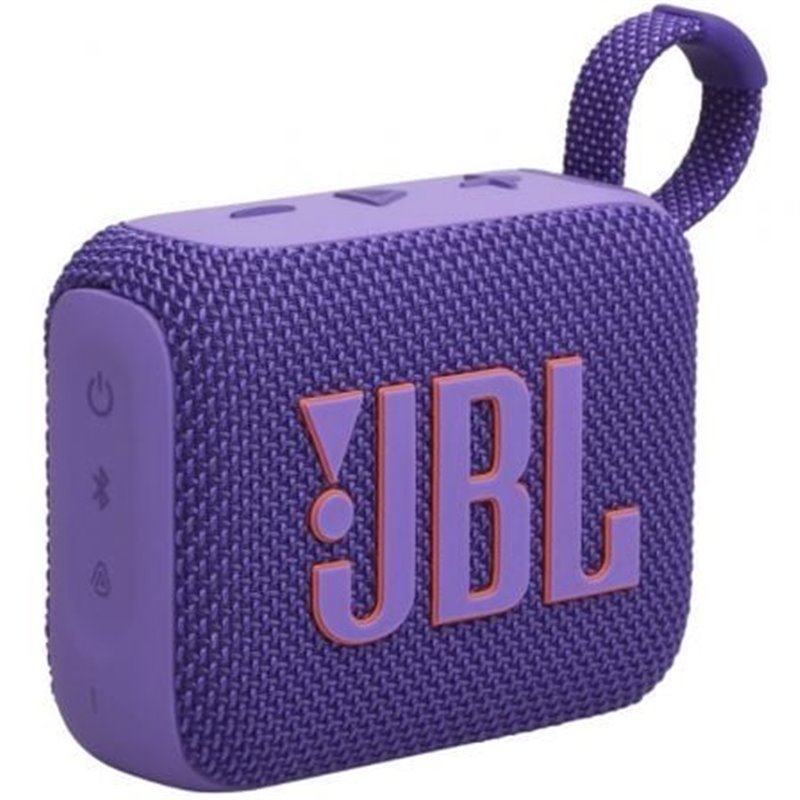 Altavoz con Bluetooth JBL GO 4/ 4.2W/ 1.0/ P�rpura