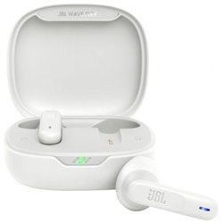 Auriculares Bluetooth JBL Wave Flex con estuche de carga/ Autonom�a 8h/ Blancos