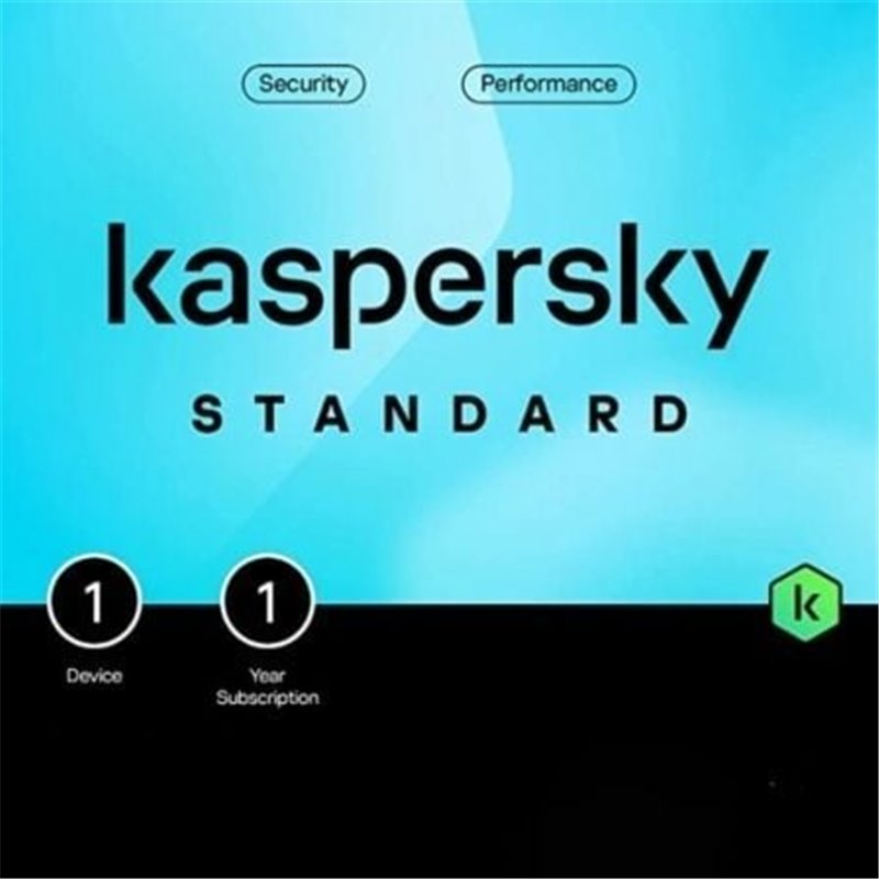Antivirus Kaspersky Standard/ 1 Dispositivo/ 1 A�o venta con pc/ Formato Tarjeta