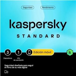 Kaspersky Standard Mobile para Android/ 3 Dispositivos/ 1 A�o