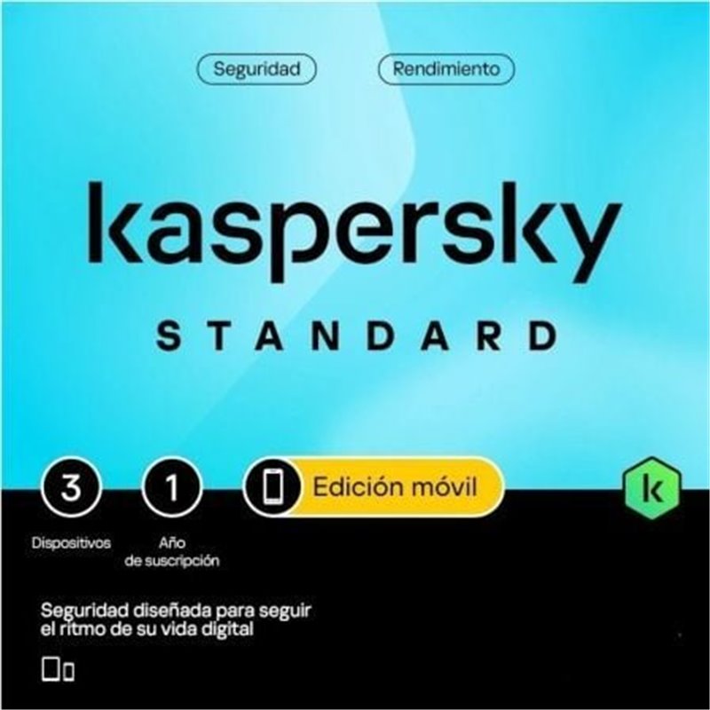 Kaspersky Standard Mobile para Android/ 3 Dispositivos/ 1 A�o
