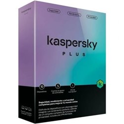 Antivirus Kaspersky Plus/ 10 Dispositivos/ 1 A�o