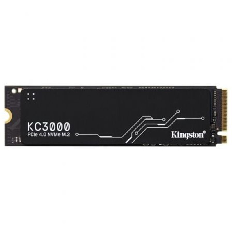 Disco SSD Kingston KC3000 4TB/ M.2 2280 PCIe Gen4/ con Difusor de Calor/ Full Capacity