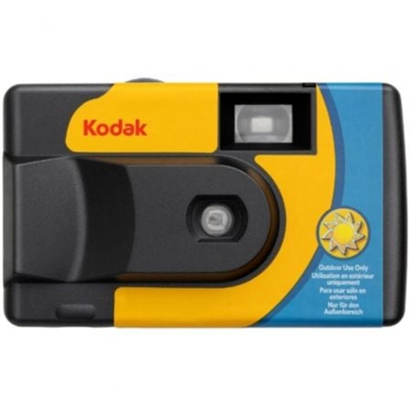 C�mara Desechable Kodak DayLight 39/ 39 Exposiciones/ Amarilla y Azul