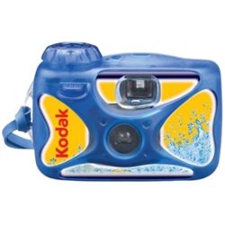C�mara Desechable Kodak Ultra Sport/ 27 Exposiciones/ Azul y Amarilla
