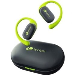 Auriculares Deportivos Bluetooth Leotec Open Air Zenith Sport con estuche de carga/ Autonom�a 6.5h/ Lima