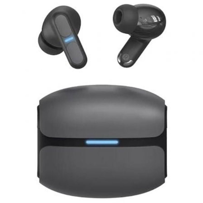 Auriculares Bluetooth Leotec TWS Gaming Nebula Fit con estuche de carga/ Autonom�a 7.5h/ Negros