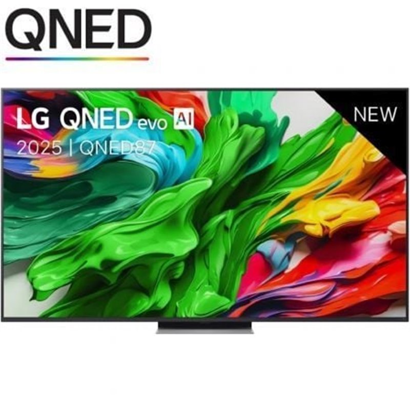 Televisor LG QNED Evo 65QNED87A6B 65"/ Ultra HD 4K/ Smart TV/ WiFi