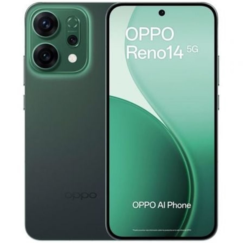 Smartphone Oppo Reno 14 12GB/ 512GB/ 6.59"/ 5G/ Verde