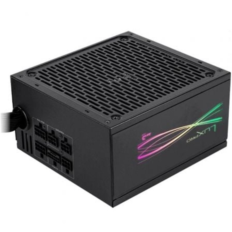 Fuente de Alimentaci�n Aerocool LUXPRO RGB750M/ 750W/ Ventilador 14cm/ 80 Plus Bronze