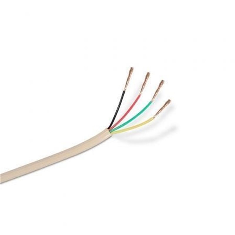 Bobina de Cable de Tel�fono Aisens A143-0321 4C/ 100m/ Beige