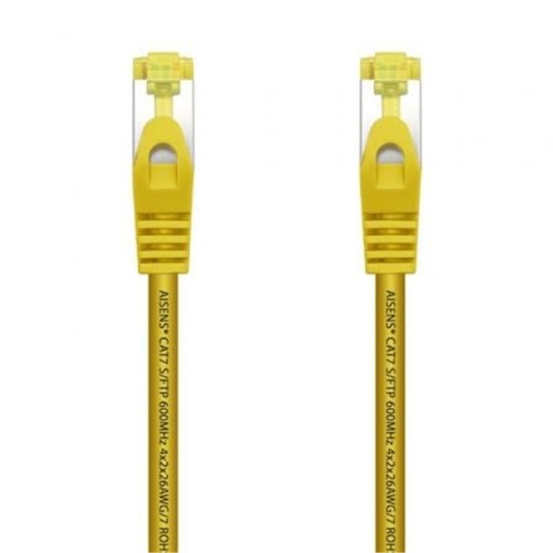 Cable de Red RJ45 SFTP Aisens A146-0473 Cat.7/ 50cm/ Amarillo