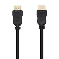 Cable HDMI 1.4 14+1 CCS Aisens A119-0528/ HDMI Macho - HDMI Macho/ 1m/ Negro
