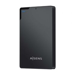 Caja Externa para Disco Duro de 2.5" Aisens ASE-2520B/ USB 3.1/ Sin tornillos