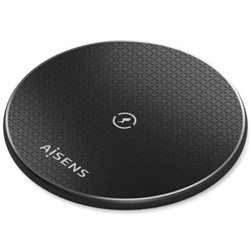 Base de carga Inal�mbrica Aisens ASCH-15W1WC058-BK 15W/ Negro