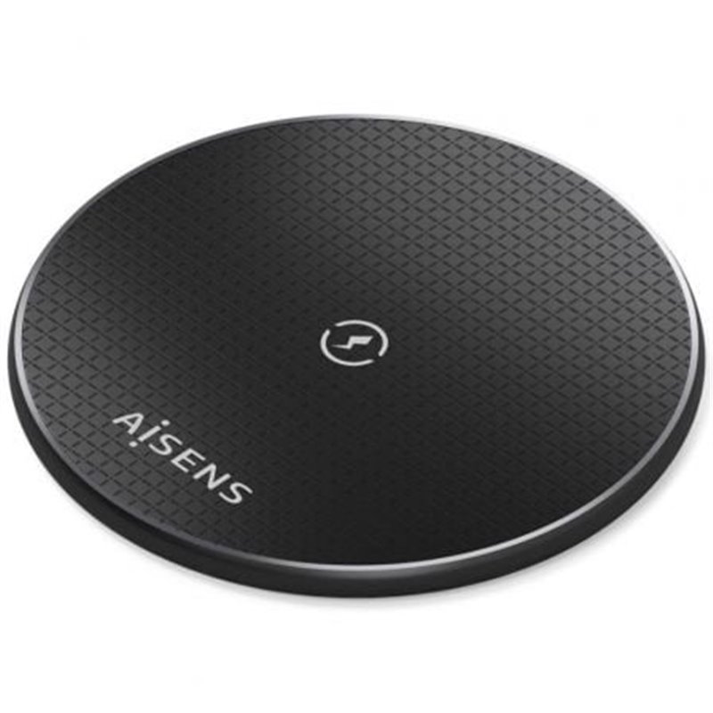 Base de carga Inal�mbrica Aisens ASCH-15W1WC058-BK 15W/ Negro