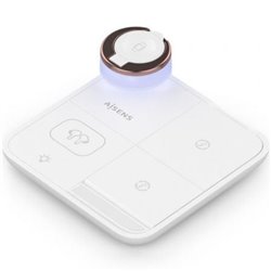 Base de carga Inal�mbrica Aisens ASCH-15W4WC061-W/ 15W/ Blanco