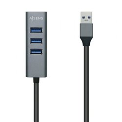 Hub USB 3.0 Aisens A106-0507/ 4xUSB