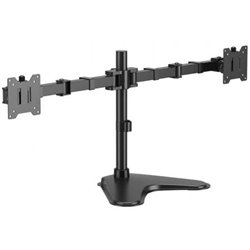 Soporte de Sobremesa para 2 Monitores Aisens DT35TSR-361/ Giratorio/ Inclinable/ hasta 20kg
