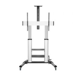 Soporte de Suelo Inclinable con Ruedas y Manivela Aisens FT100TE-125 para TV 60-100"/ hasta 100kg