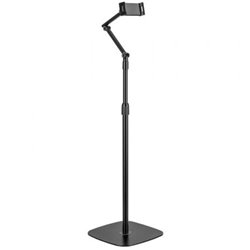 Soporte de Suelo Giratorio/ Inclinable/ Nivelable/ Rotable Aisens MSF3P-301 para Tablet 4.7-12.9"