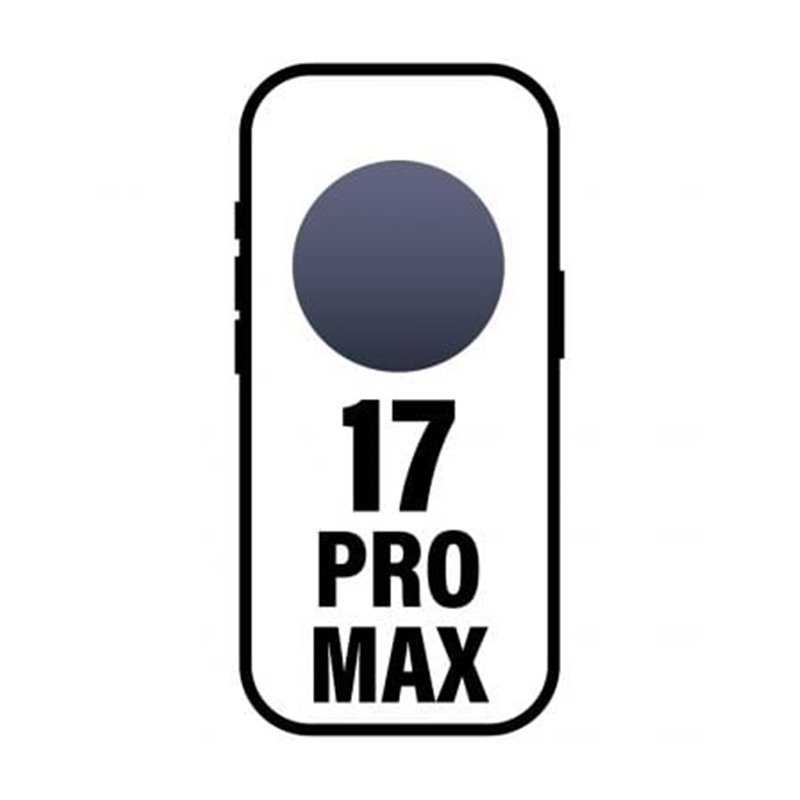 Smartphone Apple iPhone 17 Pro Max 256GB/ 6.9"/ 5G/ Az�l Oscuro