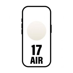Smartphone Apple iPhone 17 Air/ 256GB/ 6.5"/ Dorado Claro