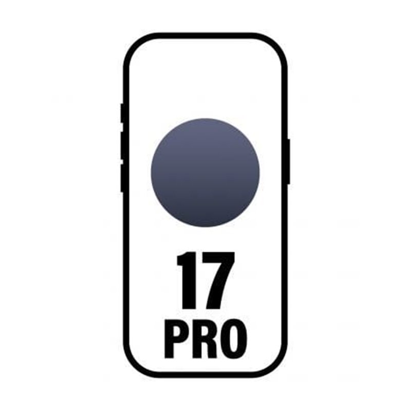 Smartphone Apple iPhone 17 Pro 256GB/ 6.3"/ 5G/ Azul Oscuro