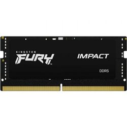 Memoria RAM Kingston FURY Impact 16GB/ DDR5/ 5600MHz/ 1.1V/ CL40/ SODIMM