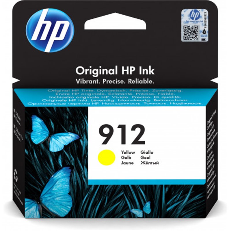 HP 912 CARTUCHO DE TINTA HP912 AMARILLO (3YL79AE)