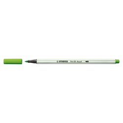 ROTULADOR PUNTA FIBRA PINCEL PEN 68 BRUSH VERDE HOJA STABILO 568/43