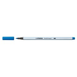 ROTULADOR PUNTA FIBRA PINCEL PEN 68 BRUSH AZUL OSCURO STABILO 568/41