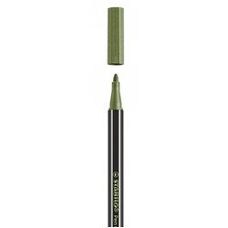 ROTULADOR PUNTA 1,4 MM PEN 68 METALLIC VERDE HOJA STABILO 68/843