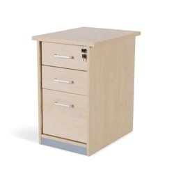 CAJONERA BUCK 2 CAJONES + CARPETERO. LATERALES HAYA / TECHO + FRENTE HAYA ROCADA 4006AA01V24