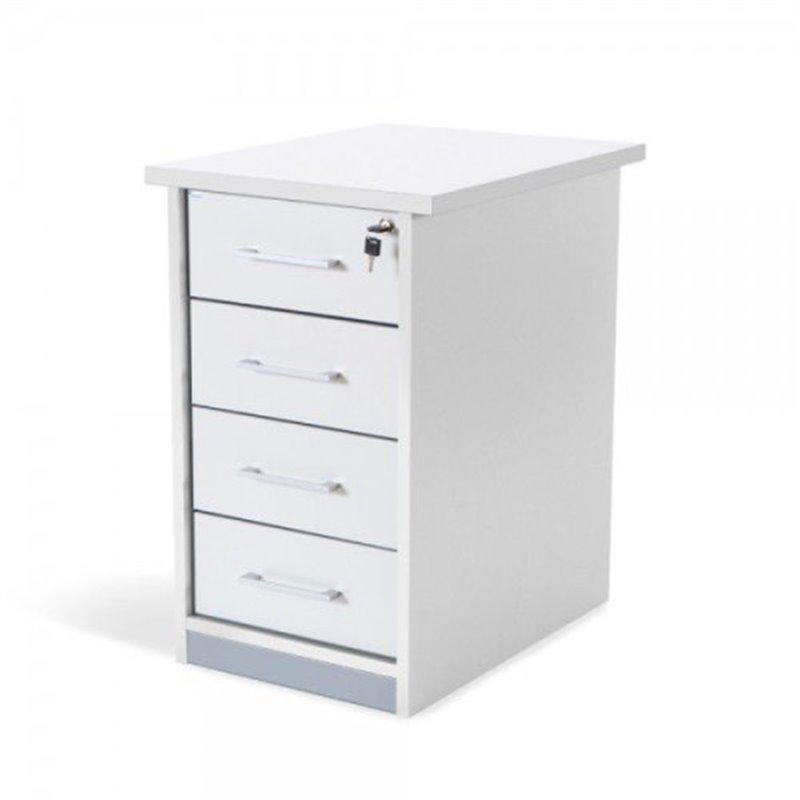 CAJONERA BUCK 4 CAJONES. LATERALES BLANCO / TECHO + FRENTE BLANCO ROCADA 4005AW04V24