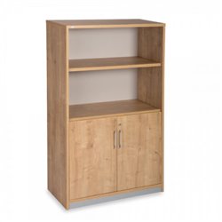 ARMARIO MEDIO CON PUERTAS BAJAS 156X90X45 ESTRUCTURA ROBLE/PUERTAS ROBLE ROCADA 1057AR08V24