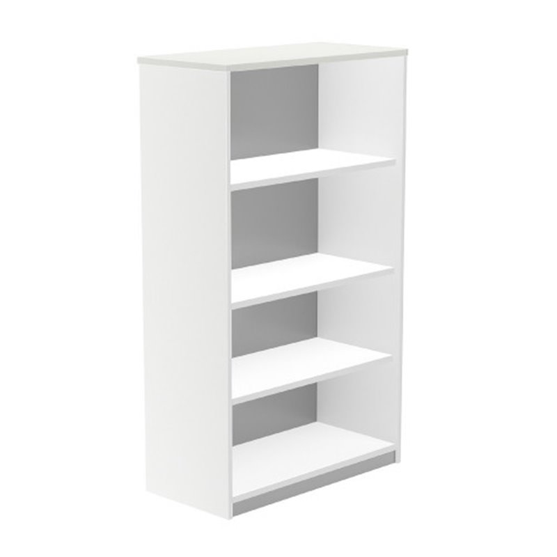 ARMARIO ESTANTERIA MEDIO SIN PUERTAS 156X90X45 ESTRUCTURA BLANCA/TAPA BLANCO ROCADA 1055AW04V24