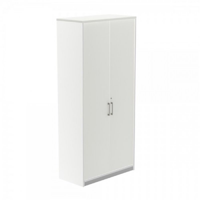 ARMARIO ALTO CON PUERTAS 195X90X45 ESTRUCTURA BLANCA/PUERTAS TOTALES BLANCO ROCADA 1104AW04V24