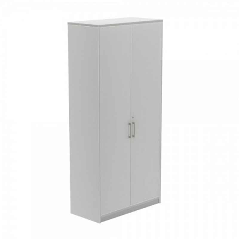 ARMARIO ALTO CON PUERTAS 195X90X45 ESTRUCTURA ALUMINIO/PUERTAS GRIS ROCADA 1104AN02V24