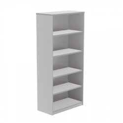 ARMARIO ESTANTERIA ALTO SIN PUERTAS 195X90X45 ESTRUCTURA ALUMINIO/TAPA GRIS ROCADA 1101AN02V24