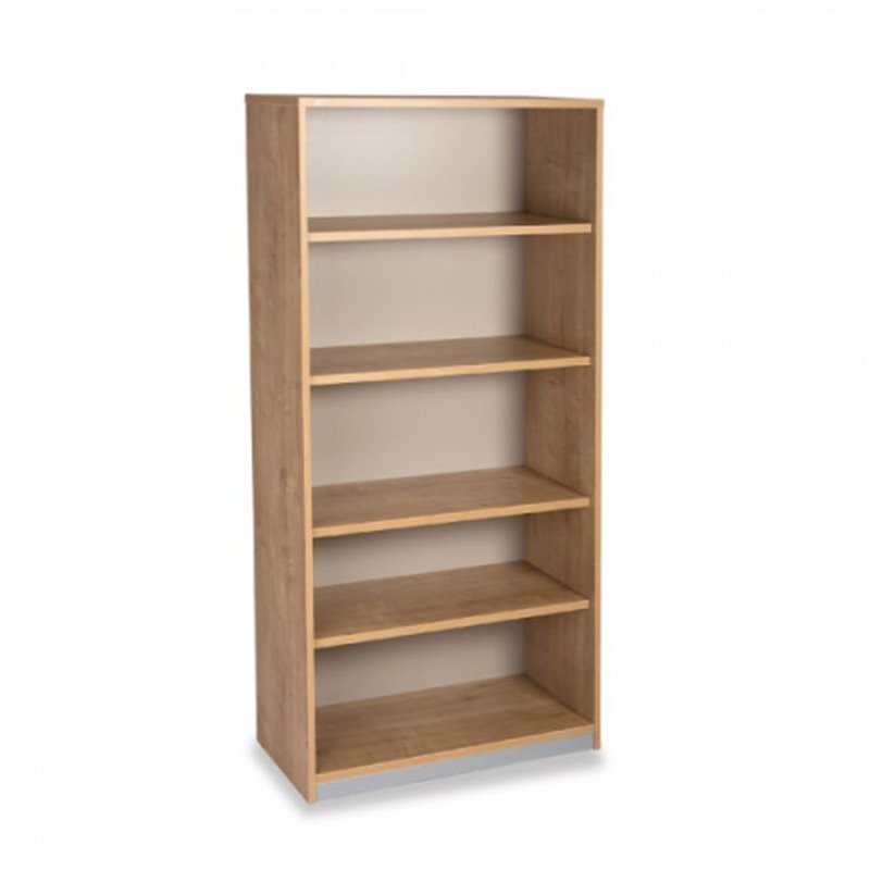 ARMARIO ESTANTERIA ALTO SIN PUERTAS 195X90X45 ESTRUCTURA ROBLE/TAPA ROBLE ROCADA 1101AR08V24