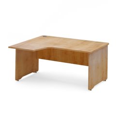 MESA DE OFICINA SERIE WORK CON FORMA DE L IZQUIERDA 180X110 ROBLE / ROBLE ROCADA 2054AR08V24