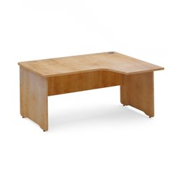 MESA DE OFICINA SERIE WORK CON FORMA DE L DERECHA 160X110 ROBLE / ROBLE ROCADA 2051AR08V24